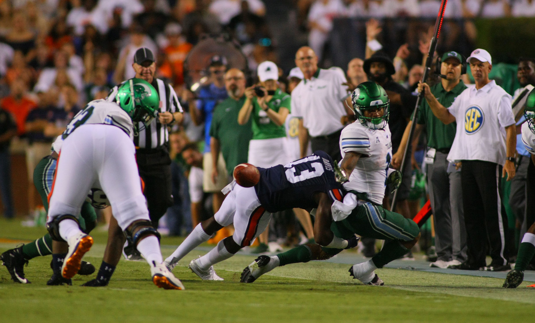Auburn vs. Tulane football